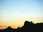crescent moon