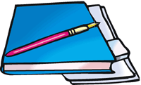 pen and notebook