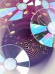 CDs and speaker
