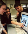 Students at Computer