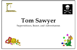 Tom Sawyer's Business Card