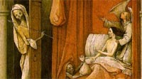 Detail from Bosch's Death and the Miser