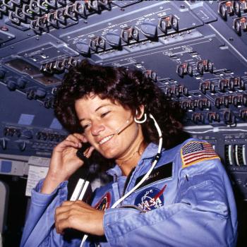 Sally Ride, first American woman in space, was born in 1951.