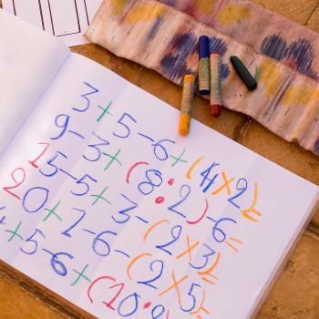 A-B-C:  It's Easy as 1-2-3 to Make Math Alphabet Books