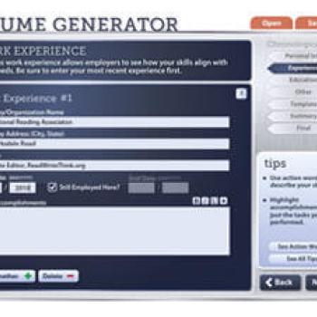 Resume Generator