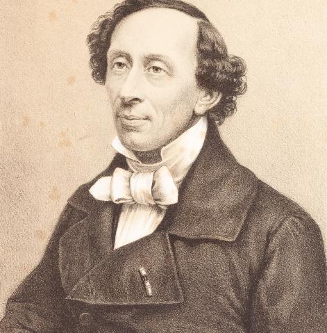 Hans Christian Andersen was born on this date in 1805.
