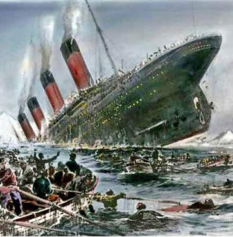 The RMS <em>Titanic</em> sank on this day in 1912.