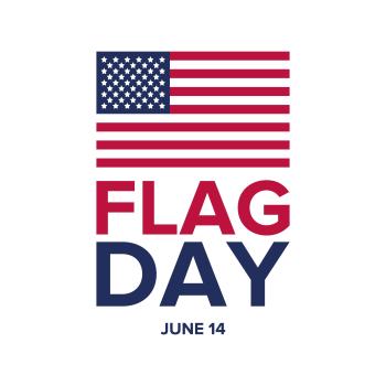 June 14 is Flag Day in the U.S.