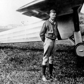 Charles Lindbergh began his transatlantic flight in 1927.