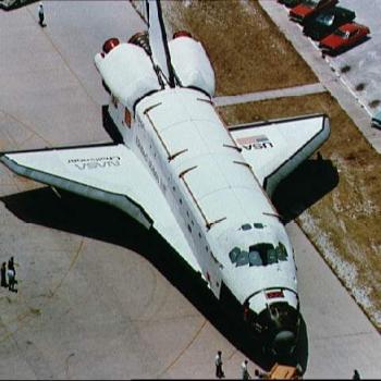 The Space Shuttle <em>Challenger</em> exploded in 1986.