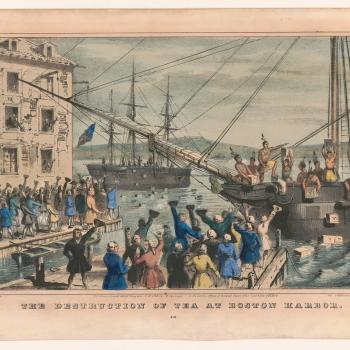 The Boston Tea Party took place in 1773.