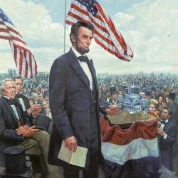 Abraham Lincoln delivered the Gettysburg Address in 1863.