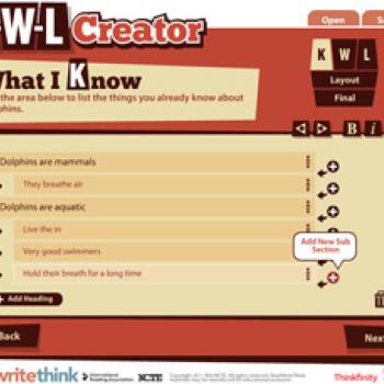 K-W-L Creator