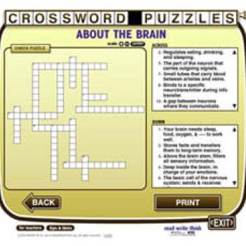 Crossword Puzzles.
